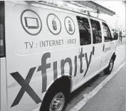  ?? Justin Sullivan Getty Images ?? THE FCC’S new net neutrality policy could be put to a vote next month. Above, a Comcast vehicle in 2015.