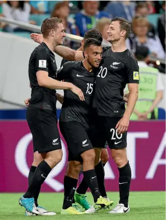  ?? GETTY IMAGES ?? Chris Wood and the All Whites have shown they can compete with the best with their game against Mexico.