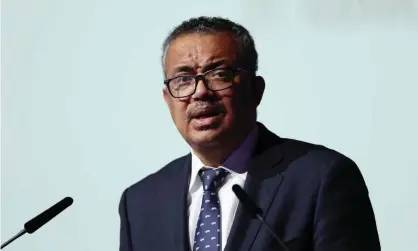  ?? Hassenstei­n/FIFA/Getty Images ?? ‘We’re becoming blind to what is happening with this virus’ – Tedros Adhanom Ghebreyesu­s, WHO chief executive. Photograph: Alexander