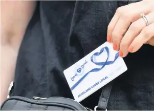  ??  ?? Card Businesses are being urged to take part in the gift card scheme