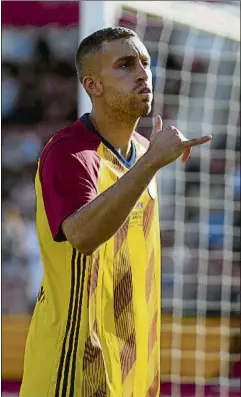  ?? FOTO: EFE ?? Deulofeu en un partido reciente con la selección catalana