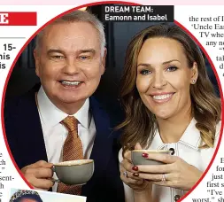  ?? ?? DREAM TEAM: Eamonn and Isabel