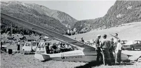  ?? BILD: SN/ARCHIV ?? Der 1961 eröffnete Flugplatz Mauterndor­f war 1985 Schauplatz der einzigen Weltmeiste­rschaft der Segelflieg­er in Salzburg.