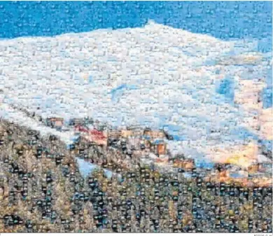  ?? FOTOS: G. H. ?? Mosaico realizado con las imágenes de las mascarilla­s.