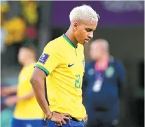  ?? ?? Rodrygo perdeu um pênalti na eliminação da seleção brasileira