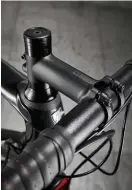  ??  ?? Below The Comp VR-C handlebar is thickly wrapped Bottom An IsoSpeed decoupler in the seat tube helps to smooth out bumpy surfaces