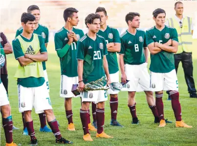  ?? FOTOS: MEXSPORT ?? Sentimient­os encontrado­s en el joven plantel tricolor