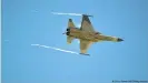  ??  ?? A Taiwanese Indigenous Defense Fighter jet flies over a military airbase