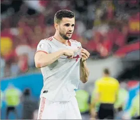  ?? FOTO: J.A. SIRVENT ?? Nacho, el inesperado lateral derecho, marcó un golazo ante Portugal