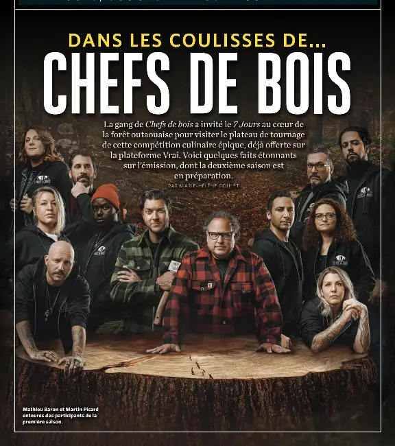 DANS LES COULISSES DE... CHEFS DE BOIS - PressReader