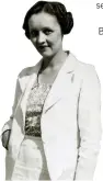  ??  ?? Viola Gagnon, circa 1930.