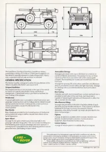  ??  ?? Brochure specificat­ion sheet