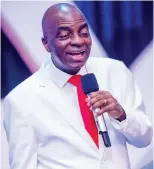  ?? ?? ATTRACTING MULTITUDES: Bishop David Oyedepo of Winners Chapel