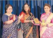  ??  ?? Upma Chturvedi, Sanobar &amp; Anita Bhatnagar Jain