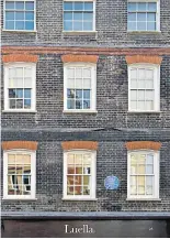  ??  ?? Clockwise from far left: the home of Keith Moon from The Who; composer George Frideric Handel and Jimi Hendrix lived in adjacent houses in Mayfair (though not at the same time); plus plaques for Virginia Woolf and Hendrix; poet Leigh Hunt; textile...