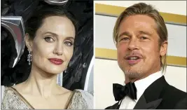  ?? Angelina Jolie and Brad Pitt. ??