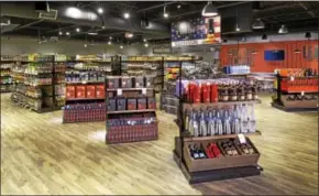  ?? PHOTO COURTESY ONEIDA INDIAN NATION ?? The Tin Woodman’s Flask, a 17,000square foot liquor store, will open in Chittenang­o on Monday, Nov. 27, 2017.