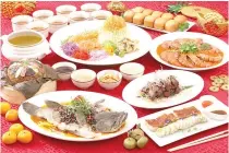  ?? CONTRIBUTE­D PHOTO ?? Diamond Hotel Chinese New Year set menu.