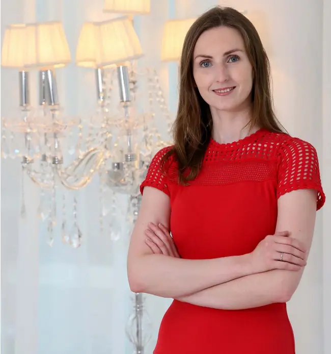  ??  ?? Dr Ciara Clancy photograph­ed at the Beacon Hotel in Sandyford. Picture: Frank McGrath