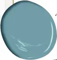  ??  ?? Peinture, couleur Vert Antique #2136-40,
Benjamin Moore