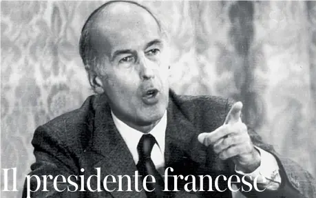  ??  ?? Valéry Giscard d’Estaing,
94 anni, presidente della Francia dal 1974 al 1981 Conservato­re e fortemente europeista