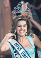  ??  ?? Former Miss Universe Alicia Machado in 1996