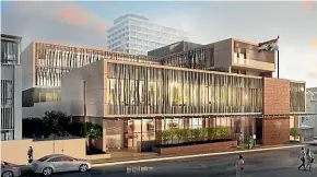  ??  ?? The $30 million project for the new Indian High Commission in Wellington’s Parliament­ary Precinct was headed by Ebert Constructi­on.