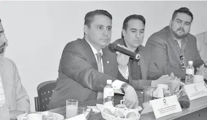  ?? ROBERTO RODRÍGUEZ ?? José Luis Pliego Corona, secretario de Seguridad en Coahuila. /