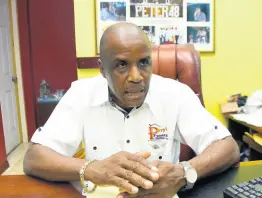  ??  ?? Peter Perry, whose Perry’s Funeral Home in Spanish Town is handling the arrangemen­ts for both music legends, said he agreed with the suggestion for burials to have a rotation system, given new restrictio­ns.