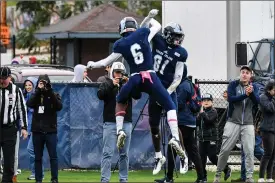  ?? File photo ?? The Rhode Island football team took a big step toward getting back into the FCS Tournament picture with Saturday afternoon’s 21-10 victory over William &amp; Mary.