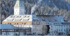  ?? ARCHIVFOTO: JANSEN/DPA ?? Schloss Elmau in Krün bei Garmisch-Partenkirc­hen.