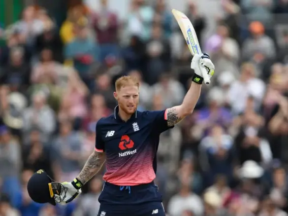  ?? (Getty) ?? Ben Stokes' brilliant, if fortunate, century sent England on their way