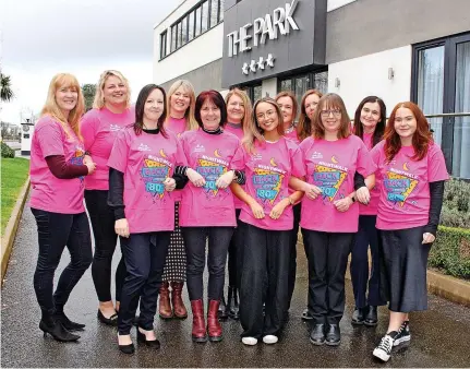  ?? ?? »The Brend Collection ladies are stepping out to aid North Devon Hospice on Saturday, May 11