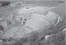  ??  ?? Les ruines romaines de Khemissa