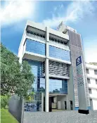  ??  ?? HRMI Corporate Office and City Campus at 23, Vijaya Kumaranath­unga Mawatha, (Polhengoda Road) Colombo 5