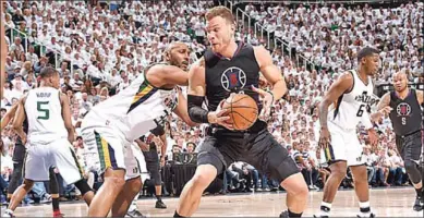  ??  ?? Blake Griffin blijft bij Los Angeles Clippers. (Foto: De Telegraaf)