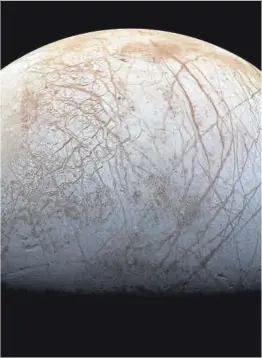  ?? NASA ?? Europa, uno de los satélites de Júpiter.