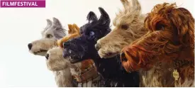  ?? Foto: FiLMiKaMar­i ?? ■
Animatione­n Isle of Dogs handlar om människan och hunden.