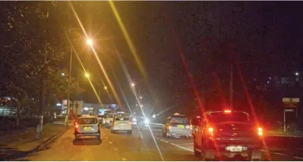  ?? Photo: Ronald Kumar ?? Fiji Roads Authority is planning to put in more street lights.