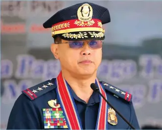  ??  ?? PNP Chief General Archie Francisco Gamboa (PNP)