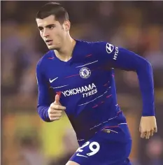  ??  ?? Morata has emerged as a shock transfer target for Barcelona in the January window. — Daily Mail Football