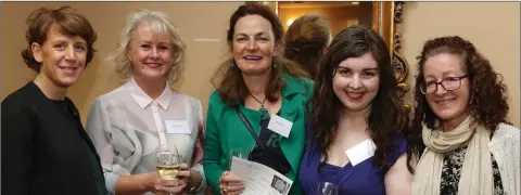  ??  ?? Staff members and volunteers Ciara Appelbe, Frances Muckian, Catherine Tierney, Ciara Hennessy and Lara Gallagher.