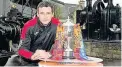  ??  ?? Happy Jack Ross, pictured at the Irn-Bru cup draw, is delighted to be staying at Saints