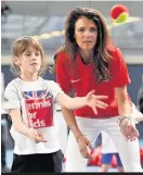  ??  ?? Former British No1 Annabel Croft at a Tennis for Kids event last year