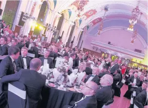  ??  ?? ●●Last year’s Stockport Business Awards at Stockport Town Hall