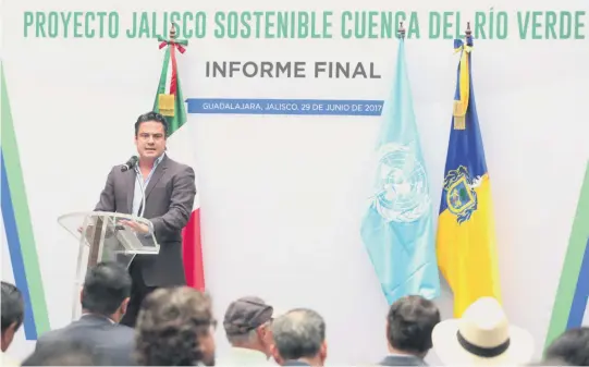  ??  ?? RESPALDO. La UNOPS y ONU avalaron el proyecto de la Presa El Zapotillo.
