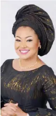  ??  ?? Kogi SDP guber candidate, Natasha Akpoti