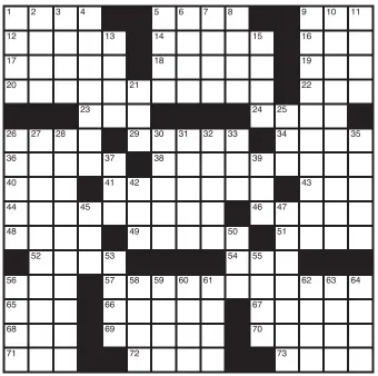  ?? ?? Solutions to both crosswords will appear in Sunday’s paper.