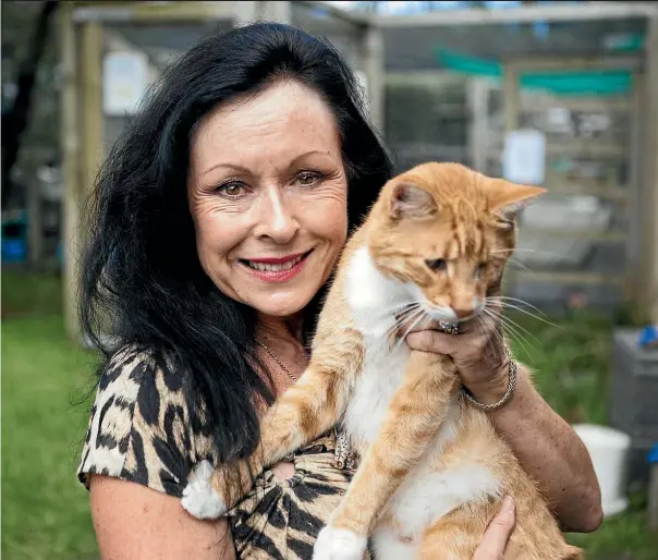  ??  ?? Real Housewives star Anne Batley Burton is leading a crusade against Auckland Council’s cat-killing.