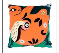  ??  ?? ‘Blushing Sloth’ cushion cover, £62, Moooi
(moooi.com)